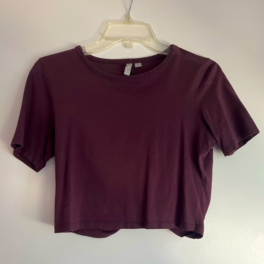 Purple ASOS shirt with tie back. US size 6